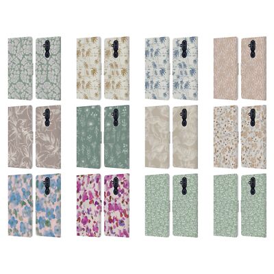 OFFICIAL ANIS ILLUSTRATION MIX PATTERN LEATHER BOOK WALLET CASE FOR NOKIA PHONES