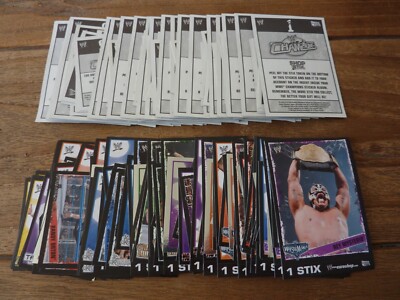 Merlin WWE Champions Wresting Sticker von 2006 - sehr guter Zustand! - Wählen Sie Ihre Aufkleber