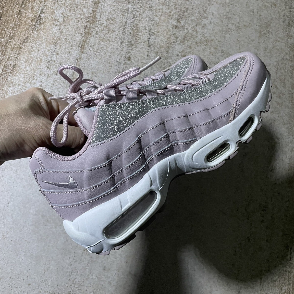Size 6.5 - Nike Air Max 95 SE Particle Rose W for sale online | eBay