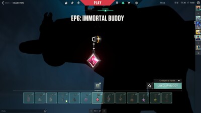 EUW Valorant Account EP6 Immortal All Agents Skins Shown In Pictures