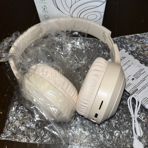 Portable M5 Wireless Stereo Headphones Bluetooth Headset MIC - KHAKI COLOR - Picture 2 of 8