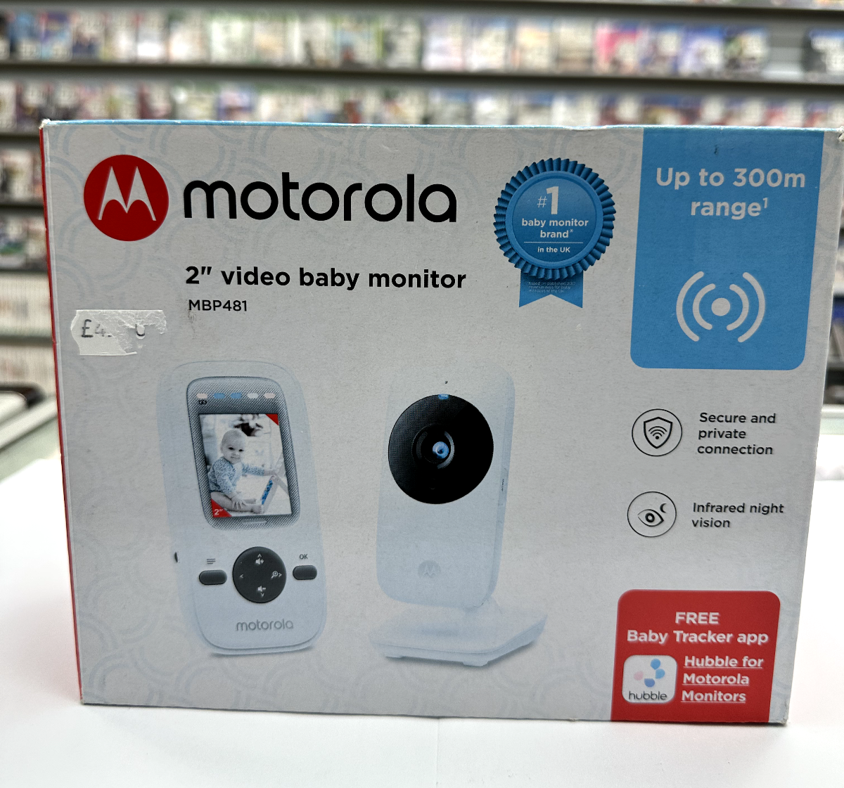 Monitor Motorola Motorola Mbp481 Brand New: Motorola MBP480 Video