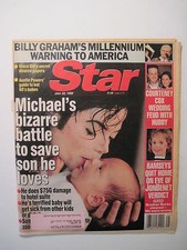 Star Magazine 6-22-1999. Michael Jackson! Billy Graham! Cortney Cox Wedding!