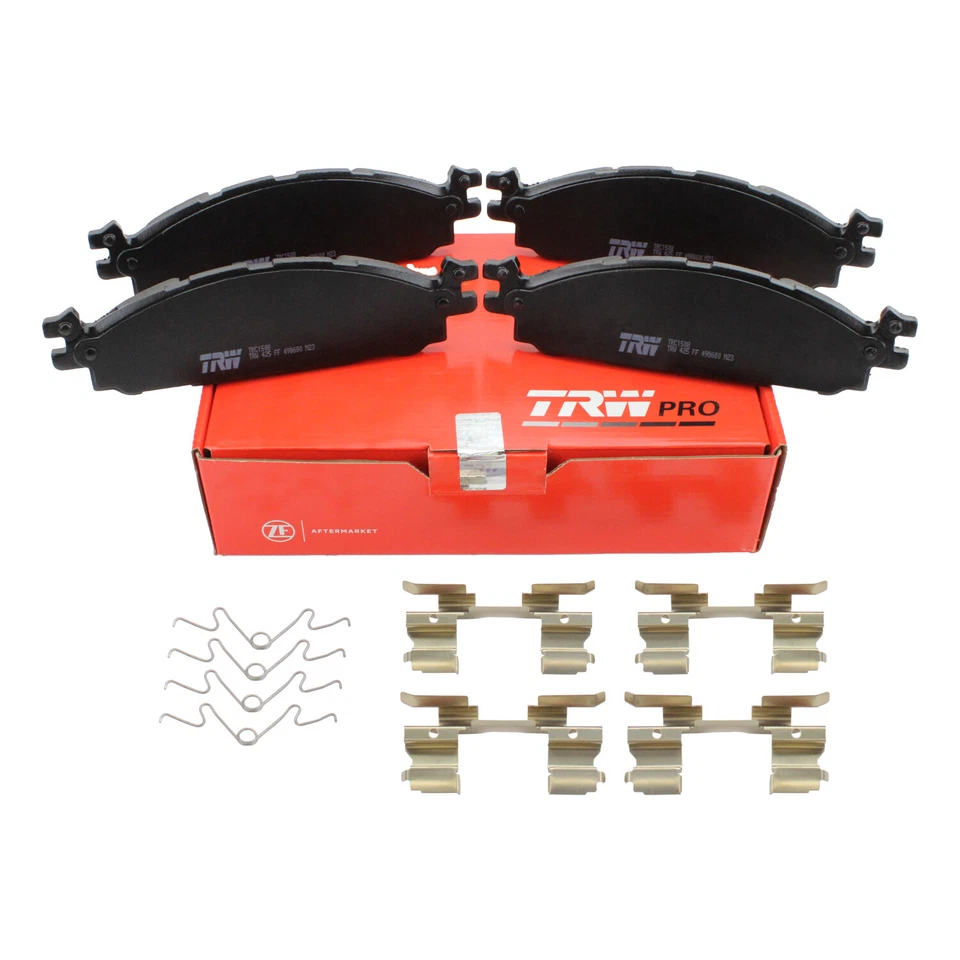 Pastillas de freno delanteras de cerámica TRW Pro para Ford Explorer Flex Taurus Lincoln MKT MKS Foto 3 de 4