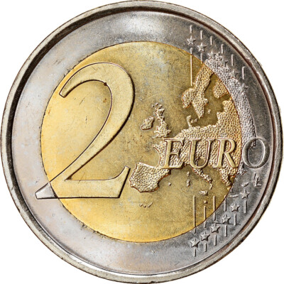 765401] Spain, 2 Euro, 2008, MS(63), Bi-Metallic, KM:1074 | eBay