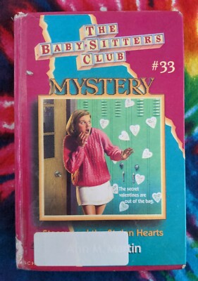 Stacey and the Stolen Hearts MYSTERY #33 BABY-SITTERS CLUB Hardcover Book (1998)