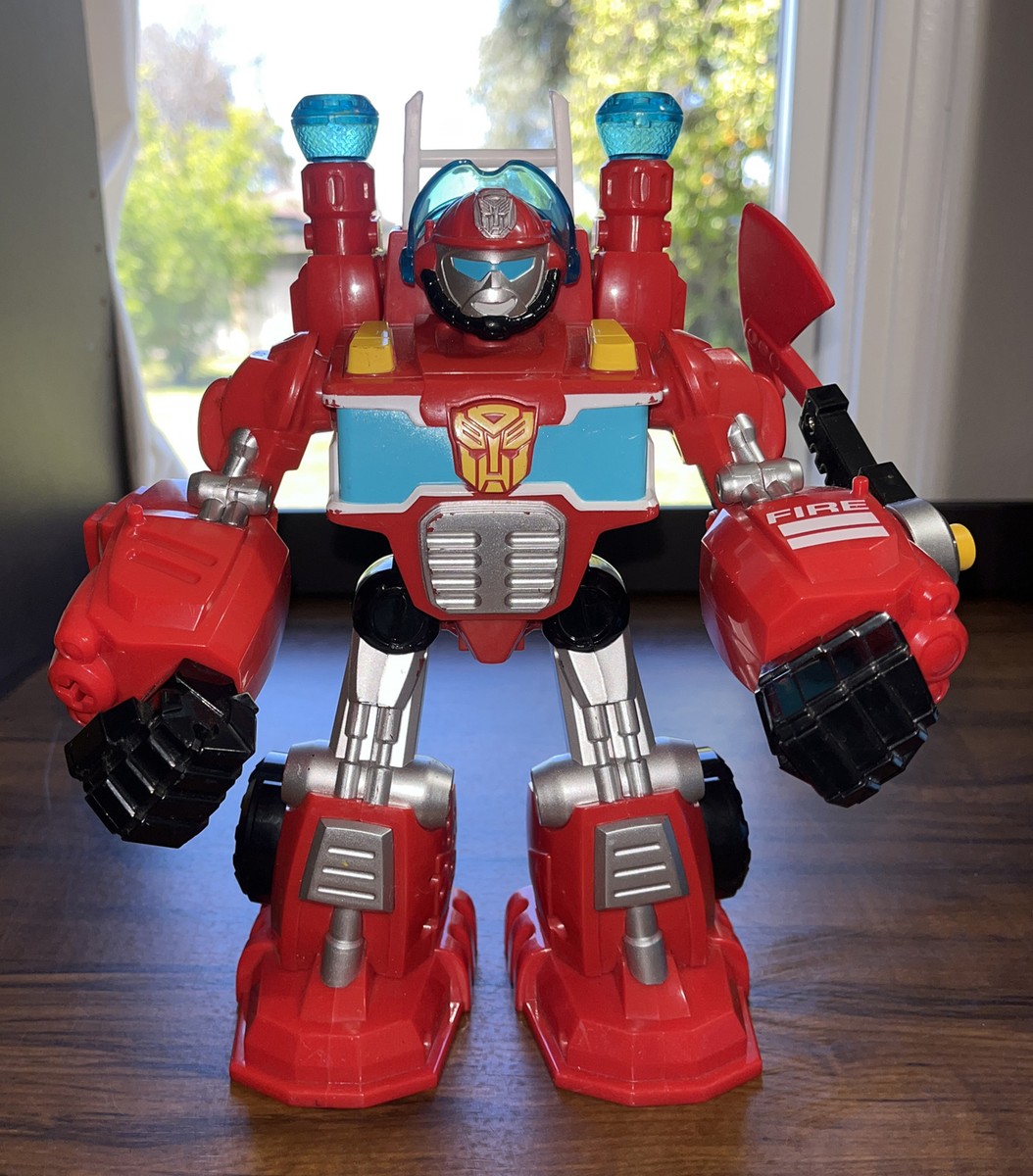 Playskool Heroes Transformers Heatwave Fire Bot Rescue Bots Toy 10