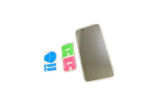 Iphone Xs Max White Full Screen Protection 9H Full White Edge Tempered Glass - Picture 2 of 2
