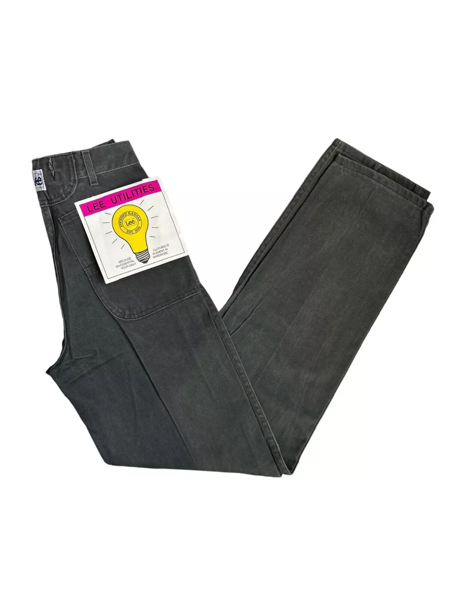 vintage lee utilities pants jeans mens size 31x34 deadstock NWT 90s made in USA