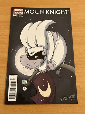 Moon Knight #1 Katie Cook Hippopotamus Animal Variant