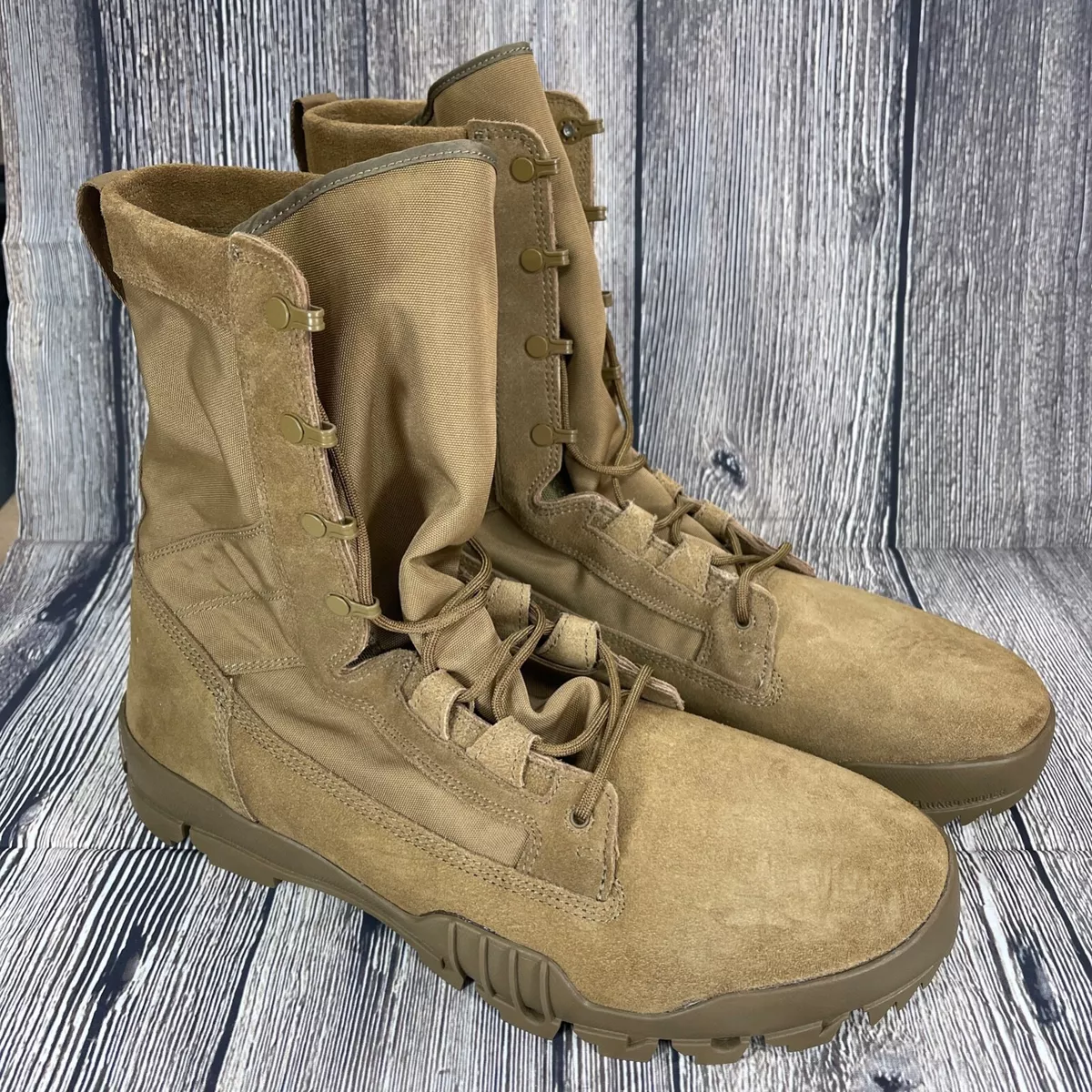 Nike Jungle 8&#034; Coyote Brown 828654-900 sz 14 Tactical Boots | eBay