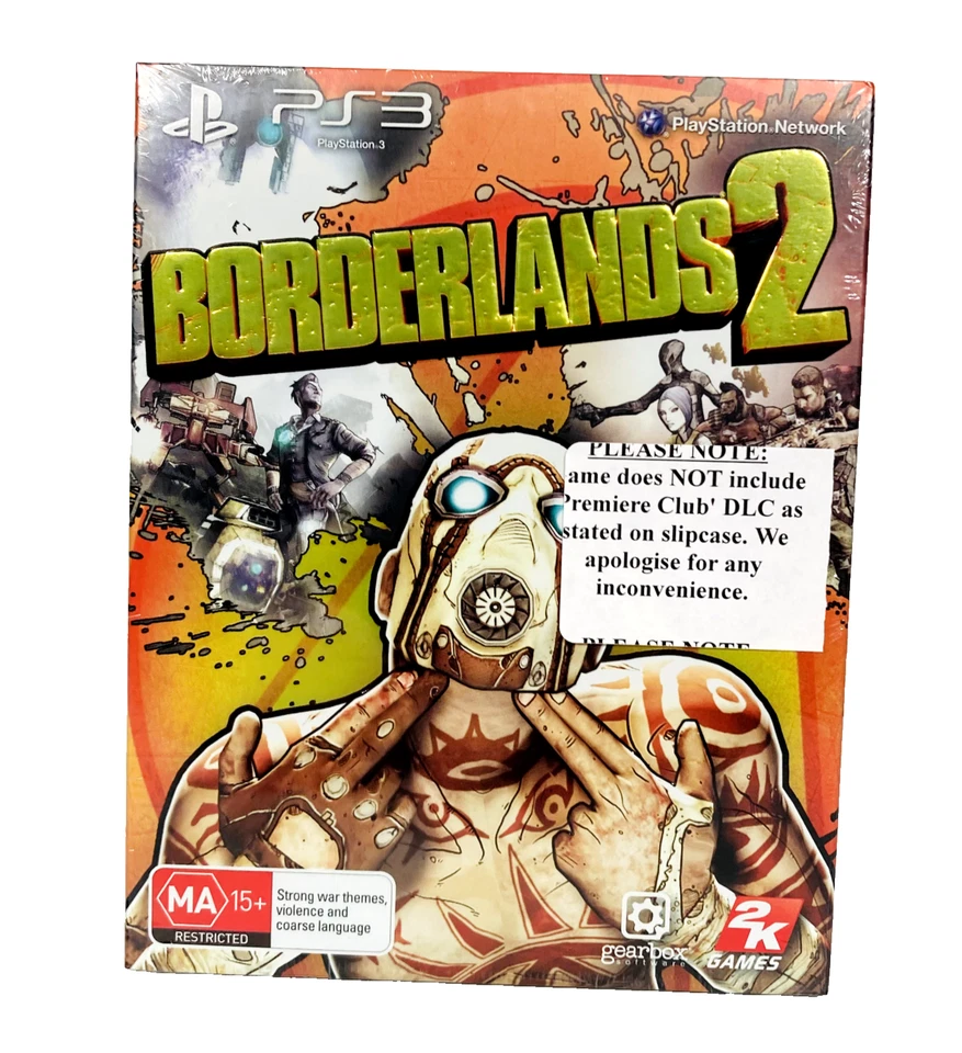 Borderlands 2 SlipCover Edition PS3 Sony PlayStation 3 (2012) Reg 4 New & Sealed - Image 3 of 4