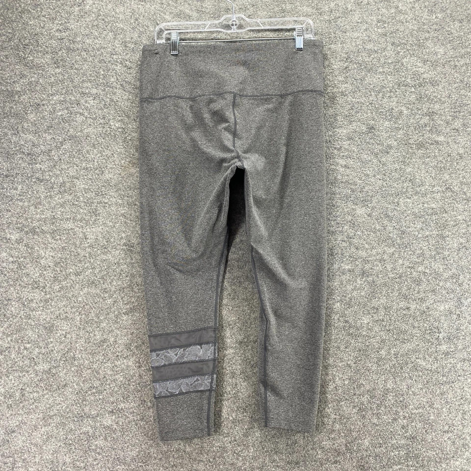 BCG Ropa Activa Leggings Mujer XL Gris tiro alto Pull On Capri Ajustado Atlético Foto 2 de 4
