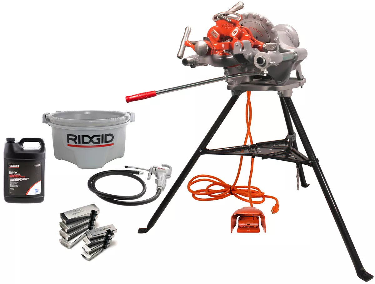 Reconditioned RIDGID 300 Pipe Threading Machine and Genuine Accessories 15682