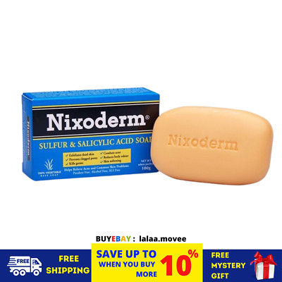 1 Schachtel NIXODERM Schwefel & Salicylsäure Seife 100g - Akne/häufiges Hautp...