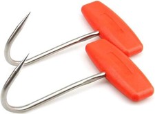 2PCS Meat Hooks for Butchering T Shaped Bonin...