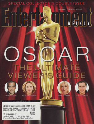 Entertainment Weekly Magazine - # 862/863 - FEB 10,2006 - OSCARS cover!