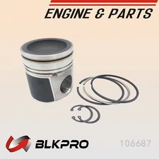 ENGINE PISTON & Ring Set 1mm 0.04' Oversize For Dodge 325HP 5.9 Cummins 04-06