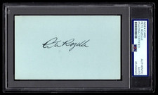 PETE ROZELLE SIGNED PSA/DNA INDEX CARD AUTOGRAPH FOOTBALL NFL HOF COMMISSIONER