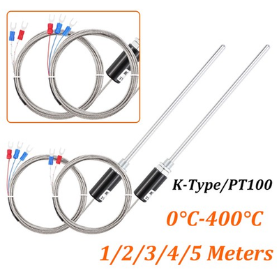 #ad #ad K PT100 type Thermocouple Temperature Sensor Measures Temperature of 1 5 Meters $76.26