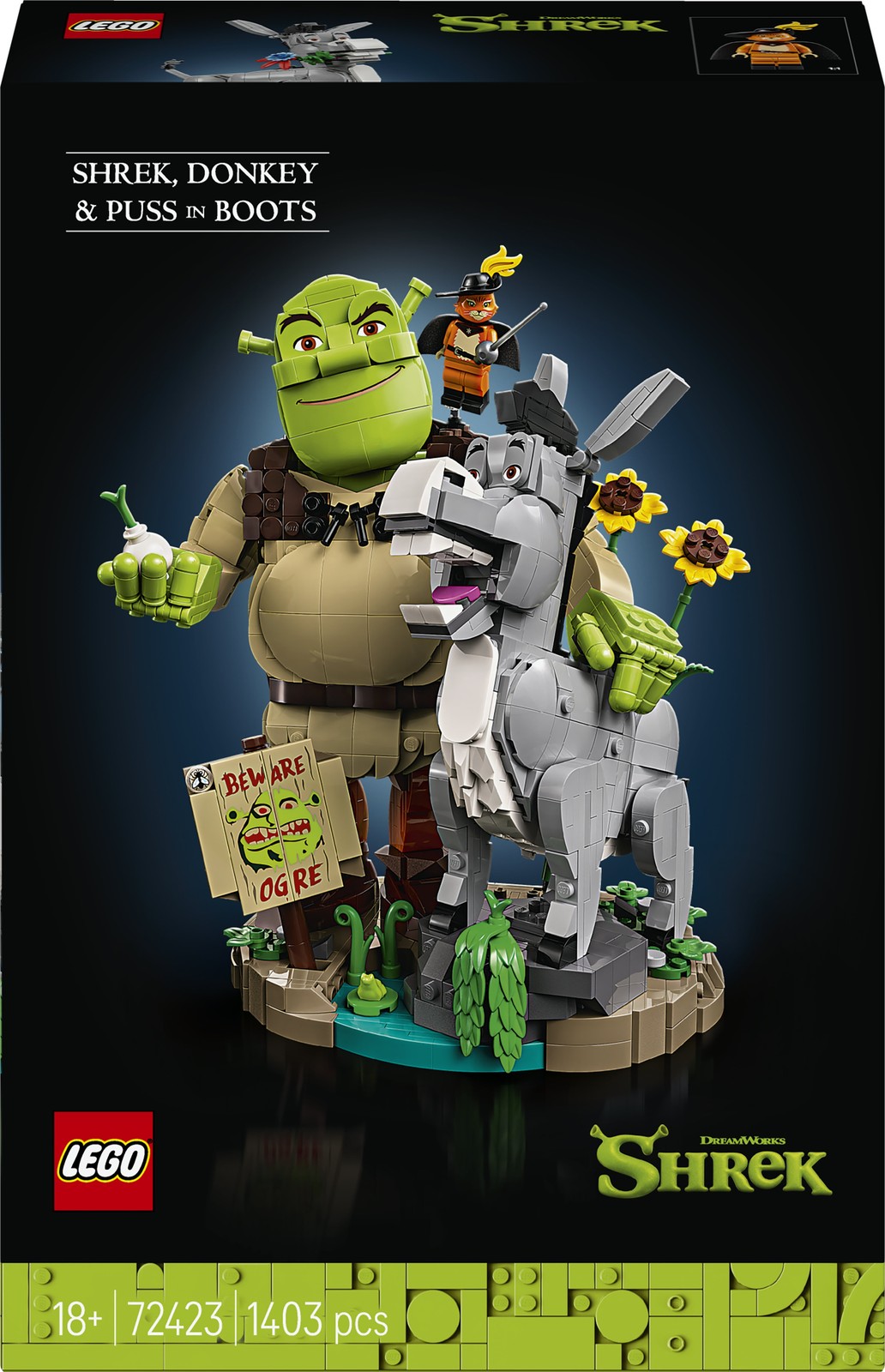 Merchandising Lego: 72423 - B 2026 - Shrek, Ciuchino E Gatto Con Gli Stivali - Immagine 8