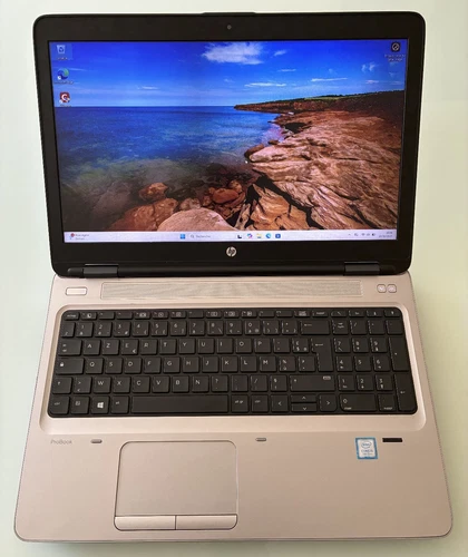 HP Probook 650 G3 PC Portable 15,6" FHD i5-7200U 2,7Ghz 8Go DDR4 256Go M2 -Win11