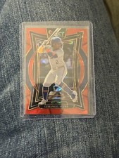 2025 Panini Select LuisAngel Acuna /299 Red Prizm RC Rookie Concourse Level #12