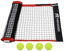 22ft x 3ft Pickleball Replacement Net for Indoor/Outdoor Use 4 Outdoor Balls