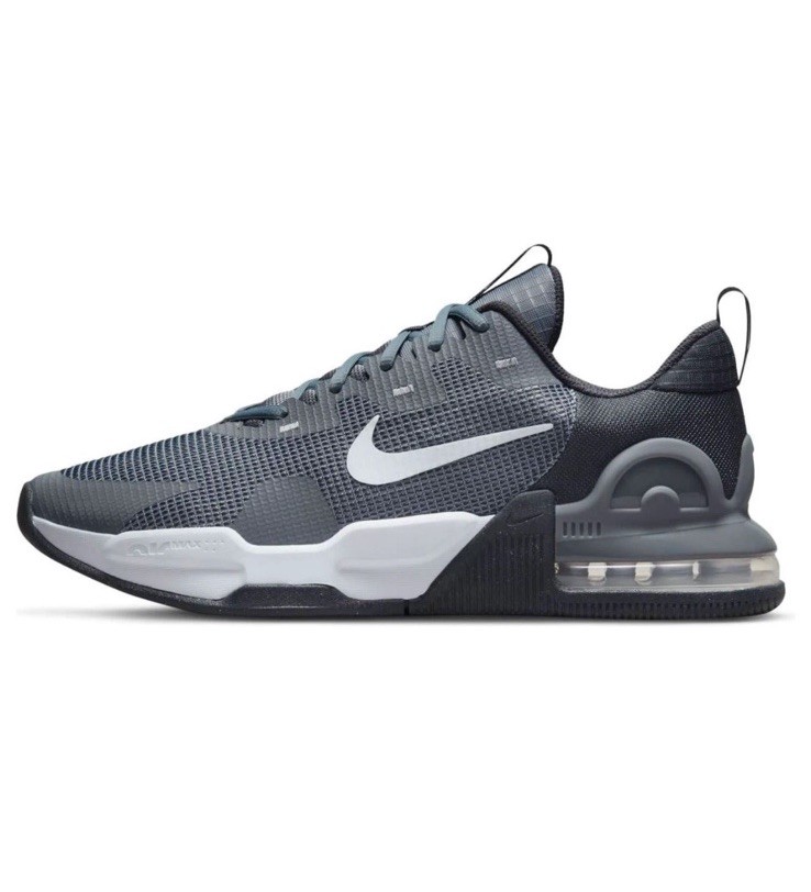 Nike Air Max Alpha Trainer 5 Size 10 Smoke Grey/White/Black 