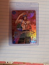 Bandai One Piece CCG Portgas D. Ace OP13-119 Red Manga 3rd Anniversary Foil 7000