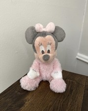 10  Disney Parks Minnie Mouse baby rattle plush