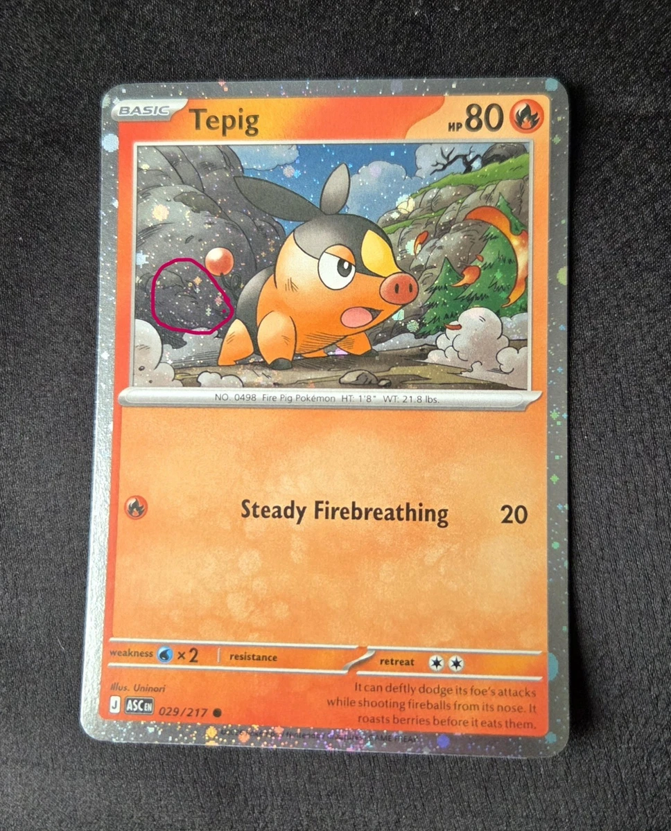 Pokémon Tepig Individual Trading Cards for sale