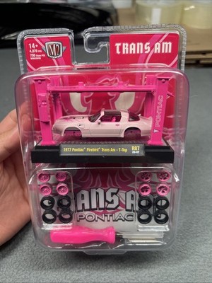 M2 1977 Pontiac Firebird Trans Am -T-Top R87 (1/750) Pink Chase