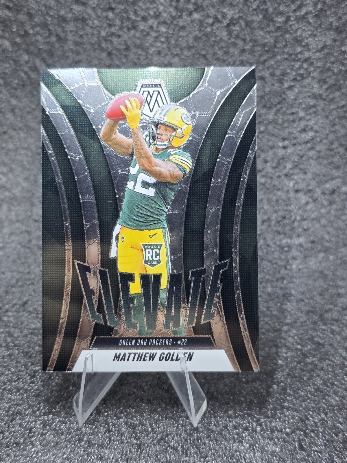 2025 Panini Mosaic - Elevate Matthew Golden #3 (RC)