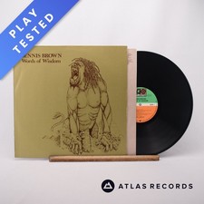 Dennis Brown Words Of Wisdom LP Album Vinyl Record ATL 50 612 Atlantic - EX/EX