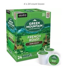 Green Mountain Coffee Roasters French Roast, Dark Roast K-cup Pods, 96 count
