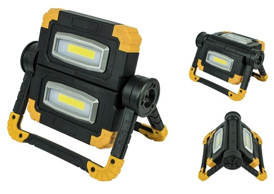 Faretto Proiettore a Led Portatile a Batteria Ricaricabile 20W NovaLine FL2R20N