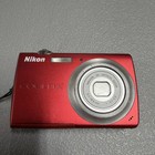 Nikon Coolpix S203 10.0MP Digital Camera Red UNTESTED — photo 2