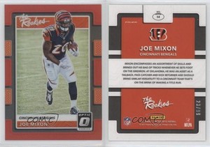 2017 Donruss Optic The Rookies Red Prizm /99 Joe Mixon #14 RC