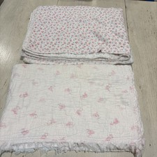 Antique Handmade Baby quilts Lot Of 2