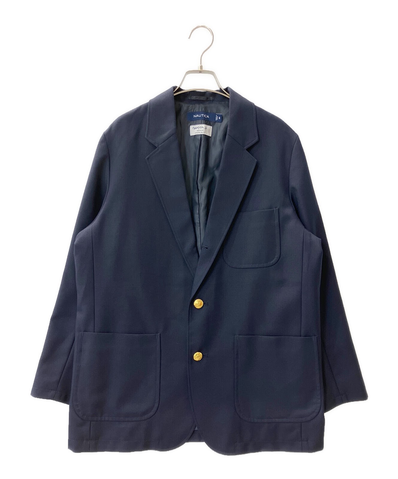 NAUTICA tailored jacket Size: M Navy 223-1573 Men