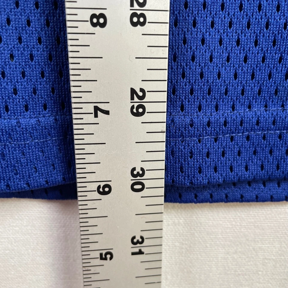 VTG Kobe Red White & Drew Bledsoe 11 Football Patriots Jersey Blue Mesh Shirt - Image 4 of 4