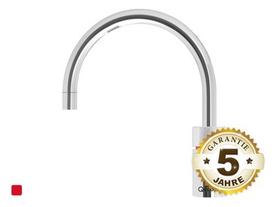 Quooker PRO3 Nordic Round Kochendwasserhahn / Kochendwasser-Armatur / verchromt 