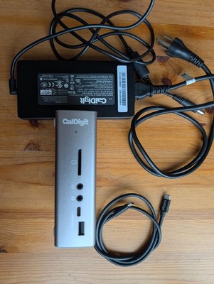 CalDigit TS3 Plus Thunderbolt 3 Docking Station w/ Power Adapter and TB3 Cable