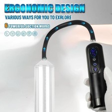 Vacuum Penis Pump for Male ED Enhancement Erectile Enlargement Penis Enlarger BG