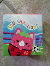 McDonalds Squishmallows FIFA World Cup 2026 Plush Olma 2 Strawberry Cat New