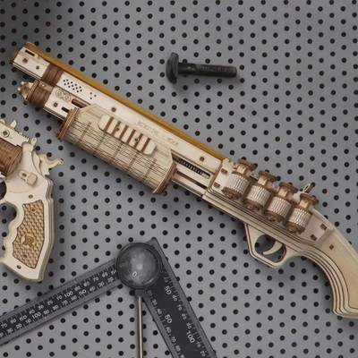 ROKR Terminator M870 Justice Holzspielzeugpistole