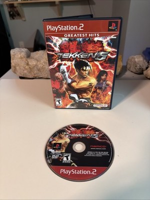 Tekken 5 (Sony PS2 GH) Moderated Scratches But Tested And Works Great.