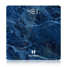 High Precision Digital Bathroom Scale with Step-On Technology LED Display Slim D