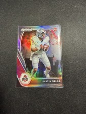 2021 Panini Prizm Draft Picks - Justin Fields #121 Silver Prizm (RC)